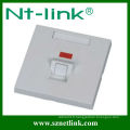 86 type one port rj45 faceplate